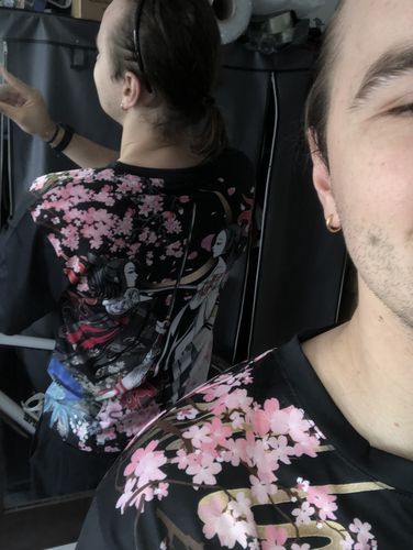 Customer photo review of Geisha Warriors Shirt