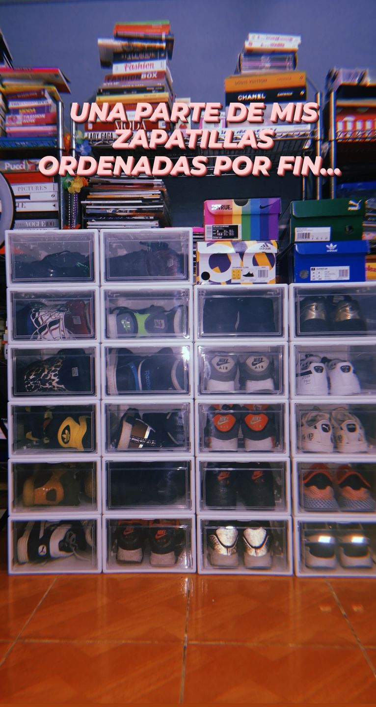 Customer photo review of Organizador de zapatos (caja unitaria)
