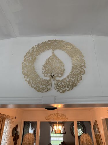 Islamic Wall Art Store Ayatul Kursi Diwani Khatt Metal Wall Art Gold Free Shipping