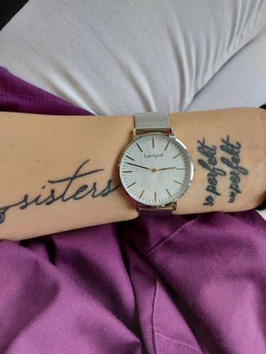 Customer photo review of World Edition Silver White