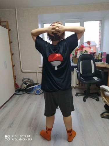Customer photo review of Uchiha logo - Tee