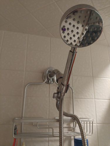 Customer photo review of 1-Spray Handheld Shower Head Set