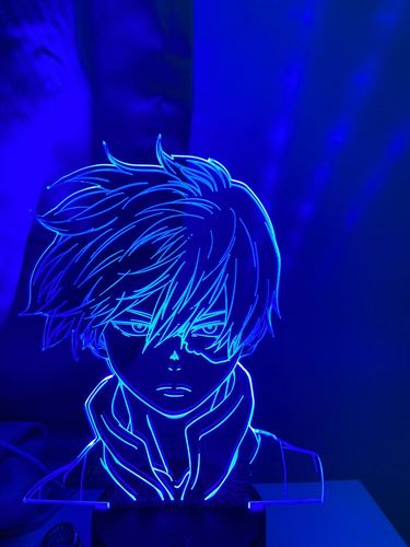 Customer photo review of My Hero Academia - Todoroki LED Lamp