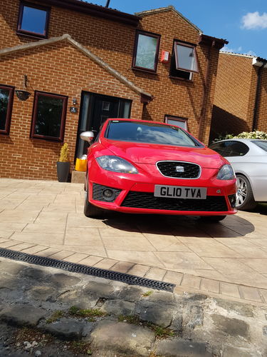 Customer photo review of Tinted Number Plates