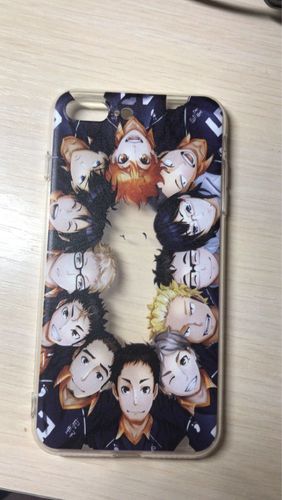 Customer photo review of Haikyuu - iPhone Cases