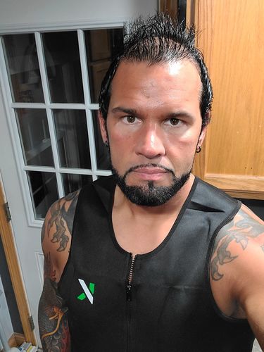 Customer photo review of Men's Zipper Neoprene Sauna Vest