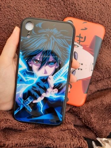 Customer photo review of Premium LED Naruto - iPhone Case