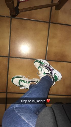 Customer photo review of Sneaker One Piece - Roronoa Zoro Basses (Vert)