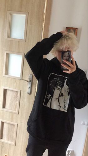 Customer photo review of Death note - "L" Hoodie