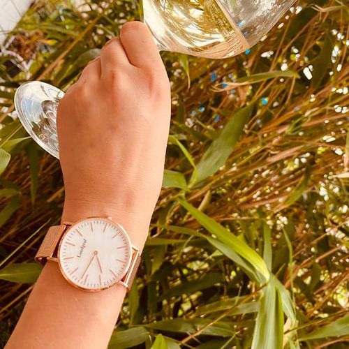 Customer photo review of Sea Shell Edition Rosé Gold