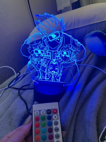 Customer photo review of Naruto - Team 7 LED Lamp