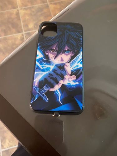 Customer photo review of Premium LED Naruto - iPhone Case