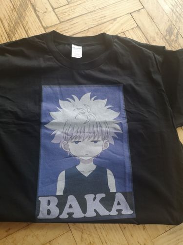 Customer photo review of Killua "Baka" - Tee