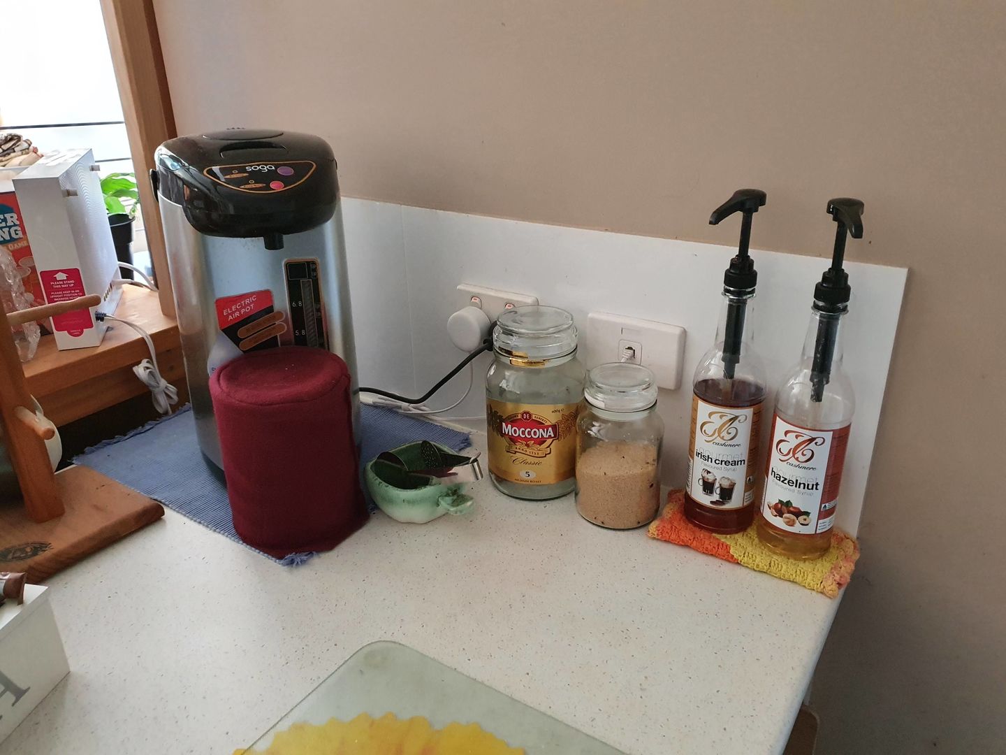 Customer photo review of Irish Cream Coffee Syrup
