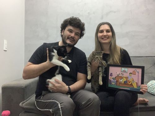 Customer photo review of RETRATO EM ARQUIVO DIGITAL FAMILIA AMARELA