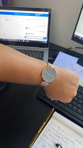 Customer photo review of World Edition Rosé Gold Black