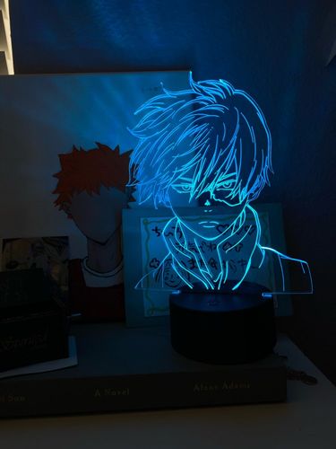 Customer photo review of My Hero Academia - Todoroki LED Lamp