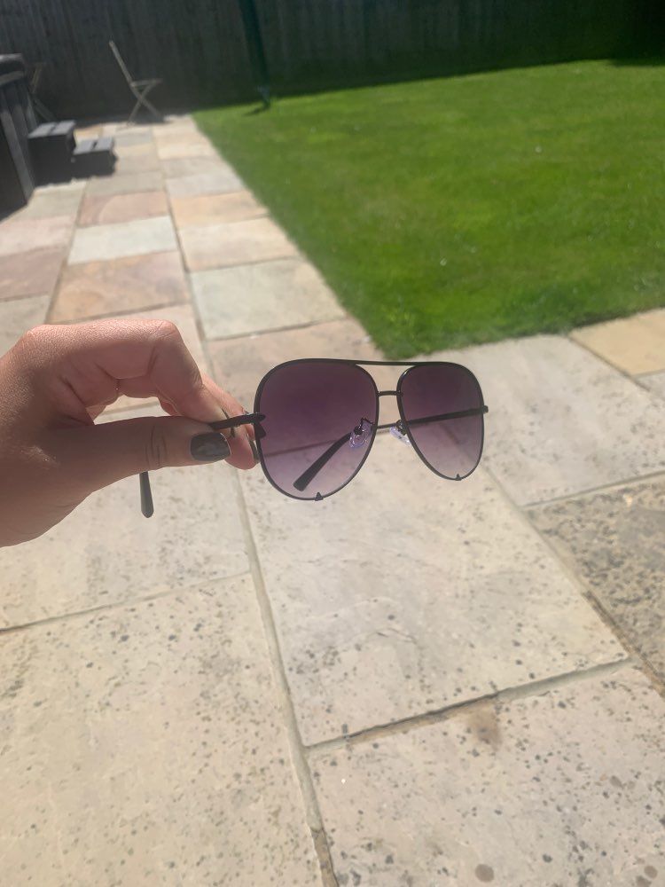 Customer photo review of Black Fade Shades