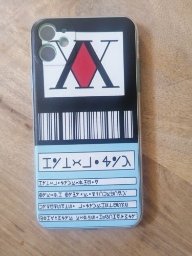 Customer photo review of HxH - Hunter's License iPhone Case