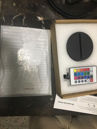 Customer photo review of My Hero Academia - Bakugo LED Lamps