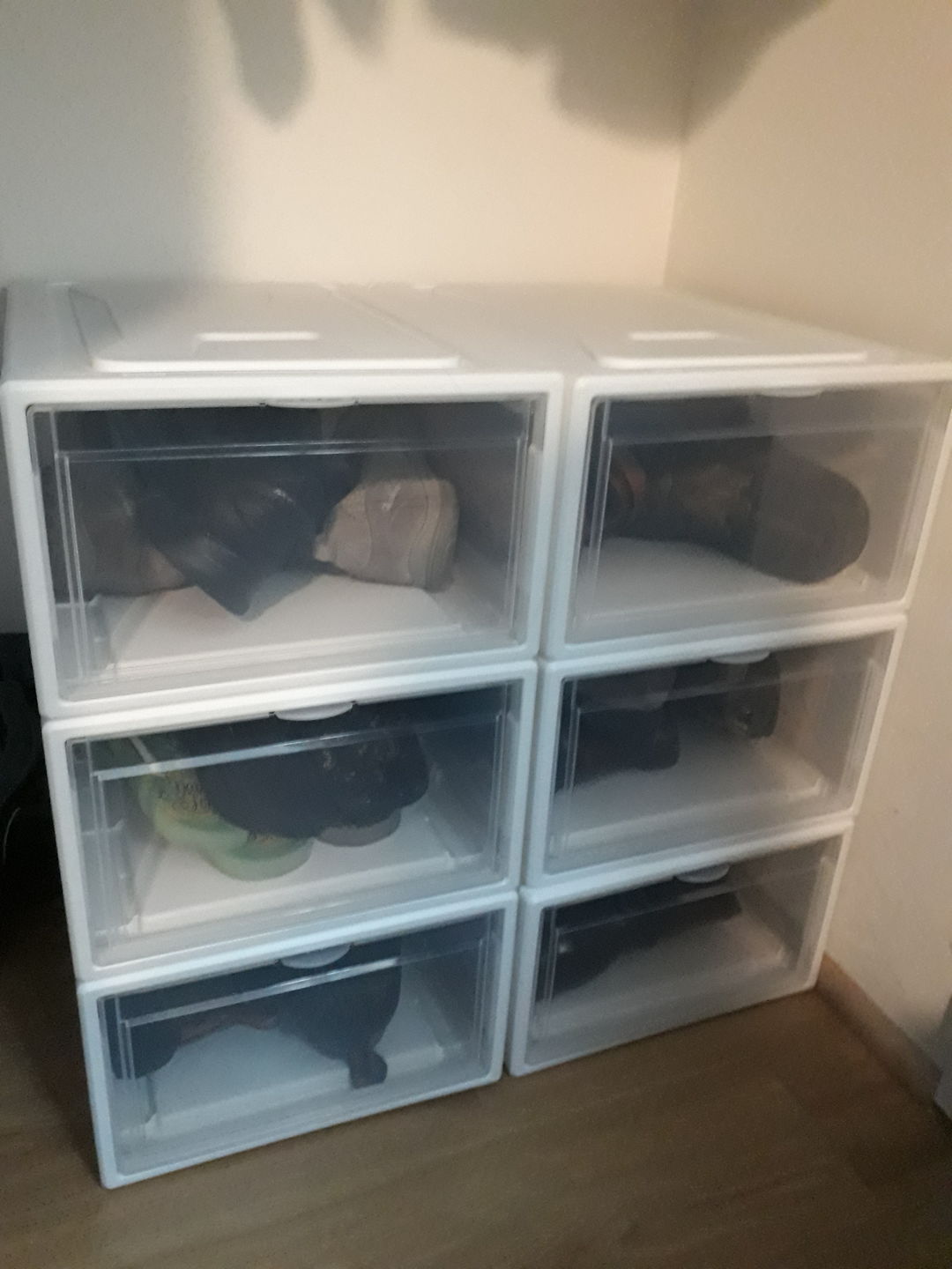 Customer photo review of Organizador de zapatos (caja unitaria)