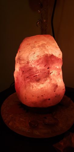 Customer photo review of (Set of 6) Original Himalayan Salt Lamps - Medium