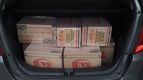 Customer photo review of Cesta Básica Econômica Kit