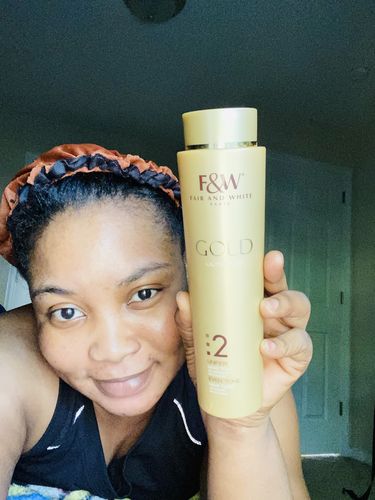 Customer photo review of Fair and White 2: Gold Intense Argan Oil Active Serum 30 ml / 1fl.oz