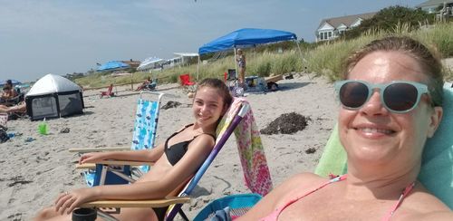 Customer photo review of Indie Bifocal Sunglass Reader