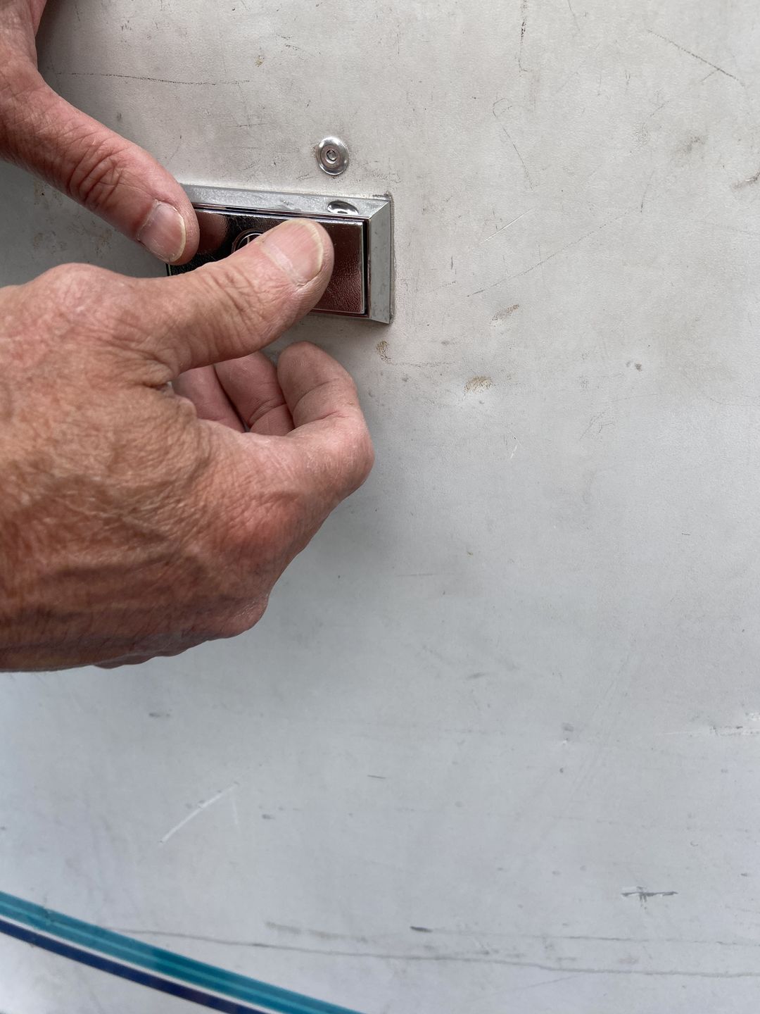 Customer photo review of Access Door Lock