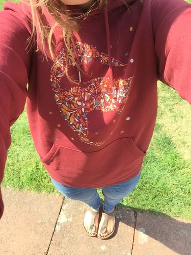 Customer photo review of BLUMENFUCHS - Bio Unisex Hoodie (PREMIUM)