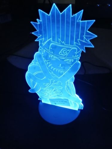 Customer photo review of Kid Naruto - LED Lamp