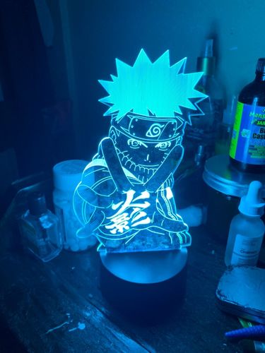 Customer photo review of Kid Naruto - LED Lamp