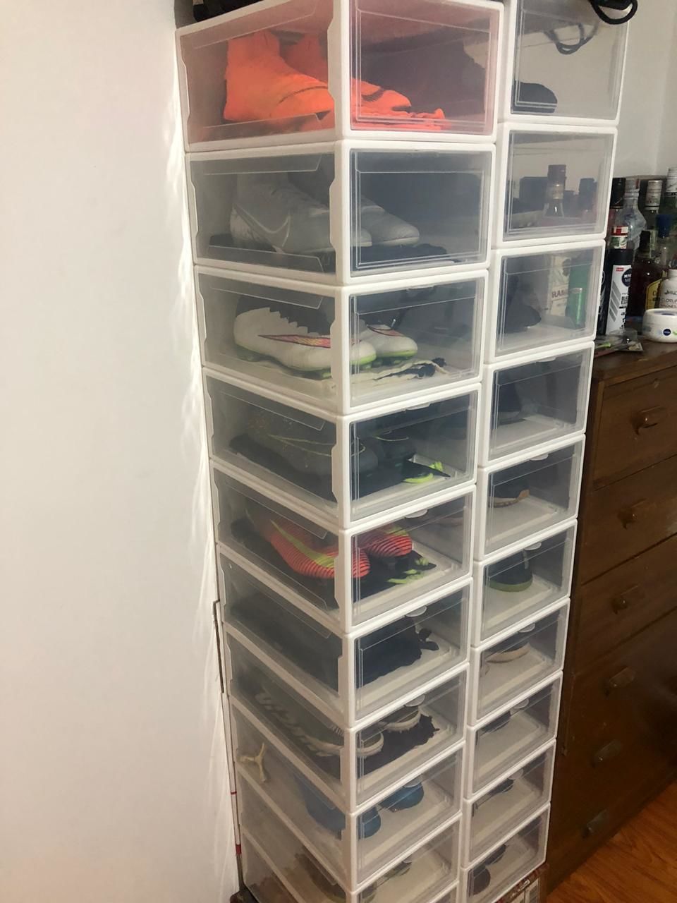 Customer photo review of Organizador de zapatos (caja unitaria)