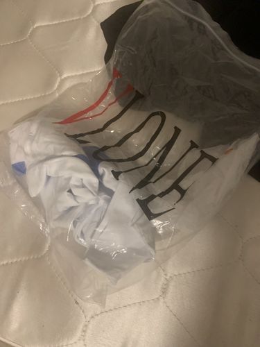 Customer photo review of VLONE Friend T-shirt