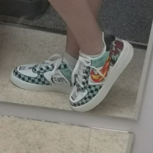 Customer photo review of Sneaker Demon Slayer - Tanjiro Kamado Basse