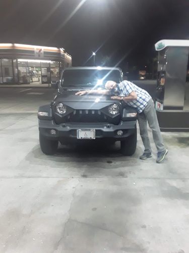 Customer photo review of Demon Grille w/ White Star DRL(18-20 Jeep Wrangler JL & Gladiator)