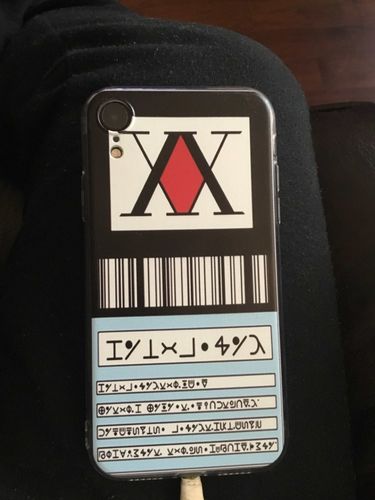 Customer photo review of HxH - Hunter's License iPhone Case
