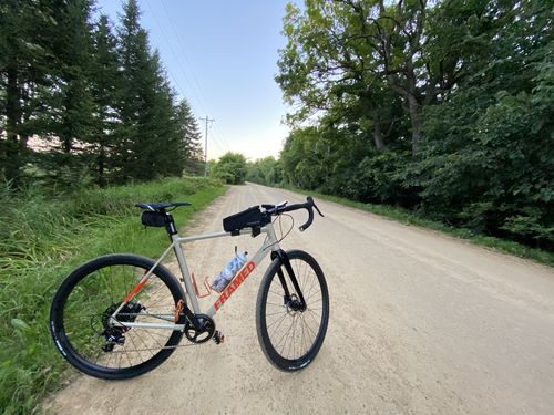 Customer photo review of Basswood Alloy Gravel Bike 700c
