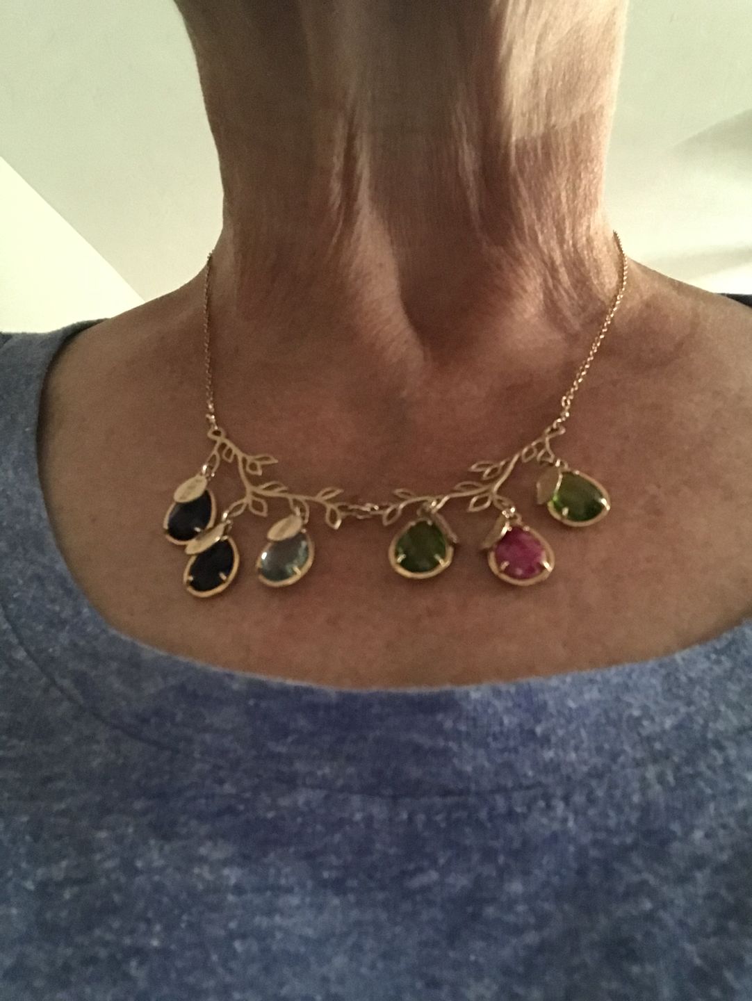 Customer photo review of Engraved Oval Name or Letter Charm