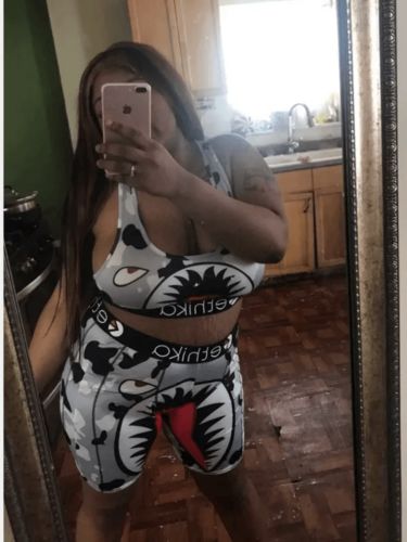 Customer photo review of Fashion Sleeveless Print Swimsuit Set