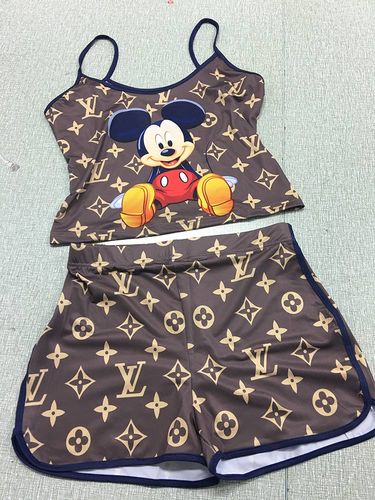 Customer photo review of Fashion Sexy Cartoon Printing Suspender Top Set