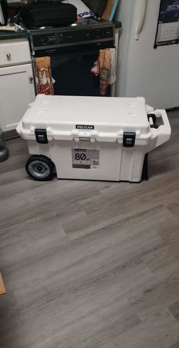 Customer photo review of Pelican™  80QT Elite Wheeled Cooler
