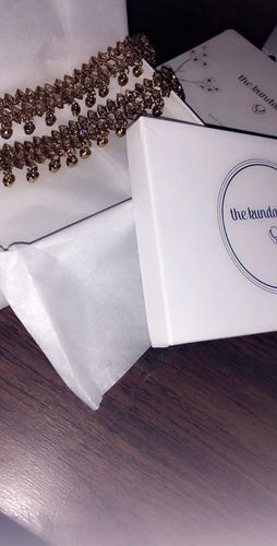 Customer photo review of Steer Clear Ghungaroo Anklets