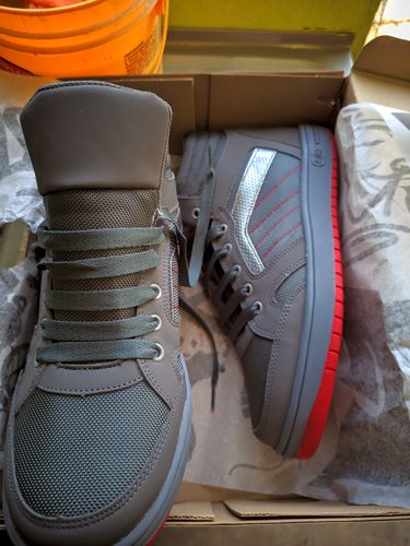 Customer photo review of High-Top Gris/Plata
