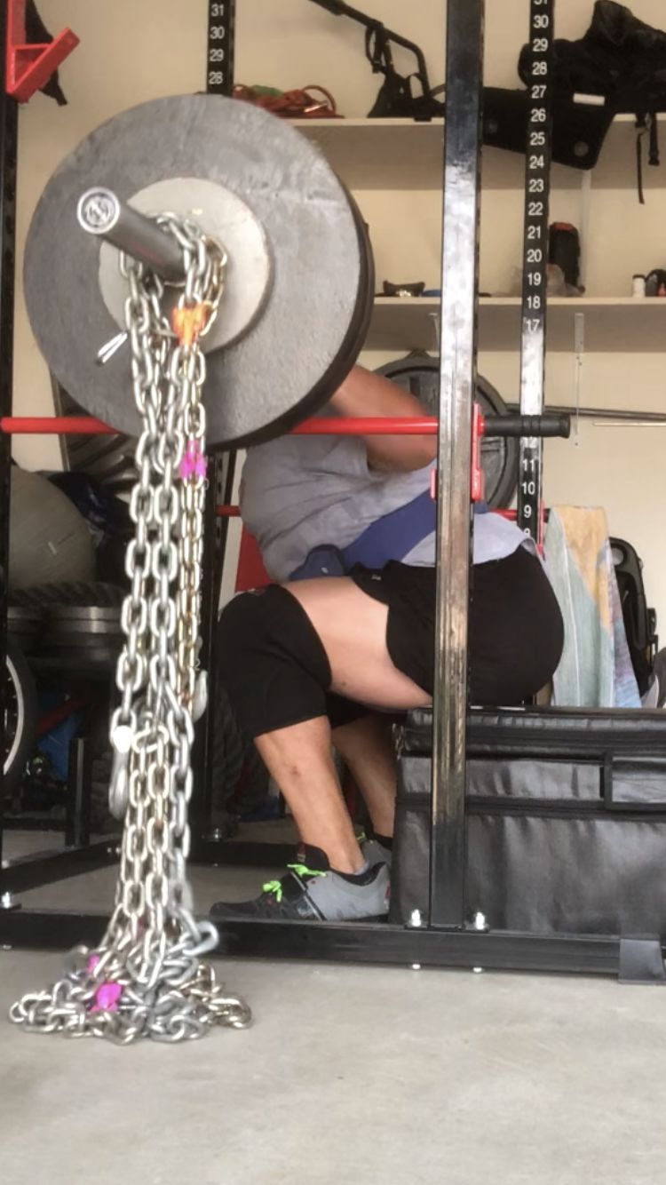 Customer photo review of Strength Shop 13mm Single Prong Belt - IPF Approved - Blue