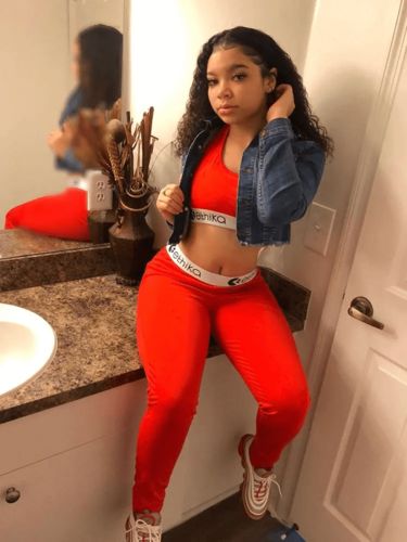 Customer photo review of Casual Vest Trousers Sports Set