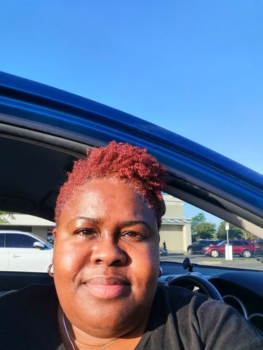 Customer photo review of Get Hued - Cranberry