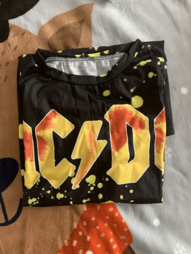 Customer photo review of Fashion Casual Plus Size Letter Print T-shirt Dress