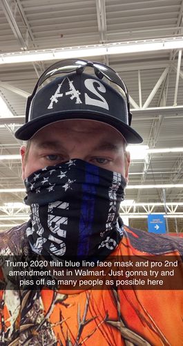 Customer photo review of 2nd Amendment Guns Trucker Hat